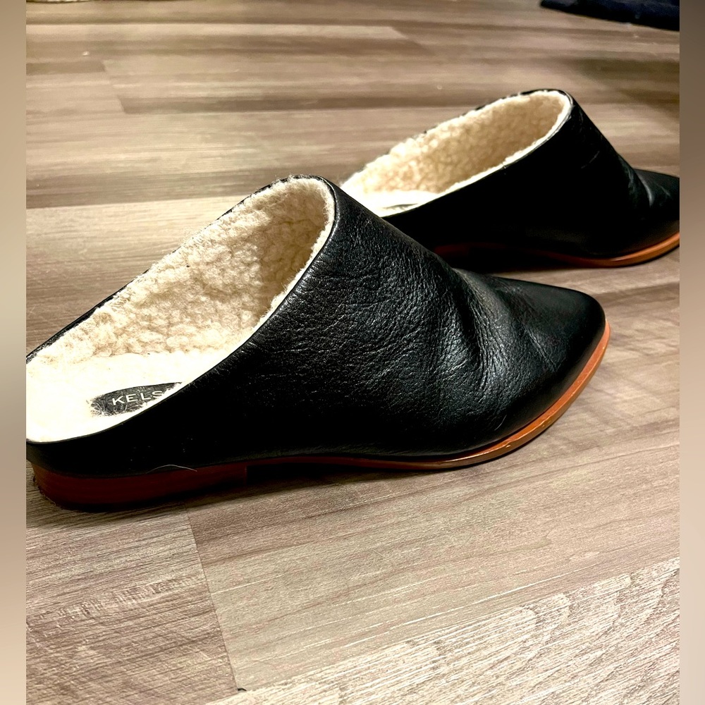 Kelsi Dagger Shearling Lined Mules